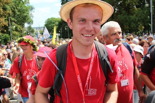Powitanie 28. Pielgrzymki Cieszyńskiej na Jasnej Górze - 2019
