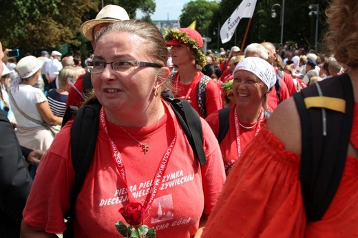 Powitanie 28. Pielgrzymki Cieszyńskiej na Jasnej Górze - 2019
