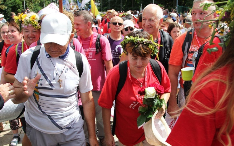 Powitanie 28. Pielgrzymki Cieszyńskiej na Jasnej Górze - 2019