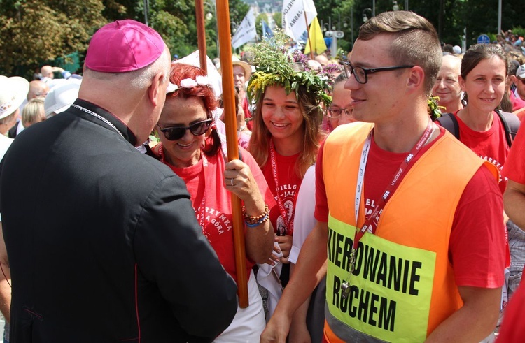 Powitanie 28. Pielgrzymki Cieszyńskiej na Jasnej Górze - 2019