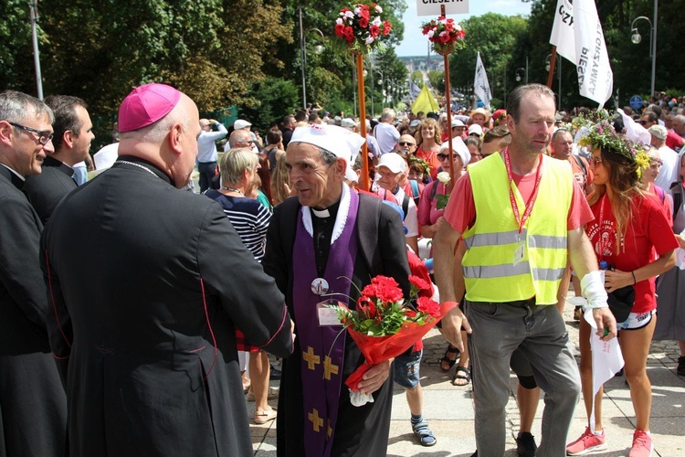 Powitanie 28. Pielgrzymki Cieszyńskiej na Jasnej Górze - 2019