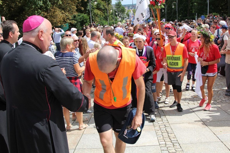 Powitanie 28. Pielgrzymki Cieszyńskiej na Jasnej Górze - 2019