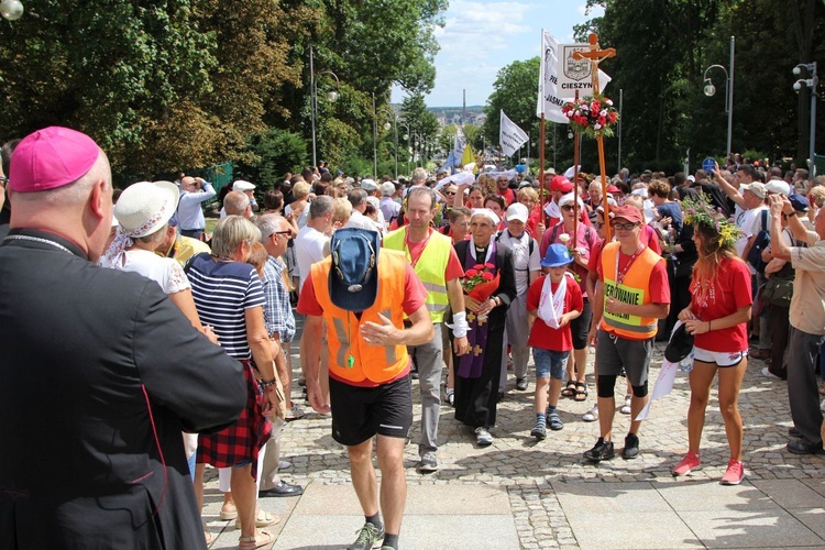 Powitanie 28. Pielgrzymki Cieszyńskiej na Jasnej Górze - 2019