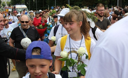 Powitanie 18. Pielgrzymki Czechowickiej na Jasnej Górze - 2019