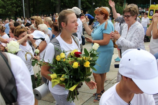 Powitanie 18. Pielgrzymki Czechowickiej na Jasnej Górze - 2019