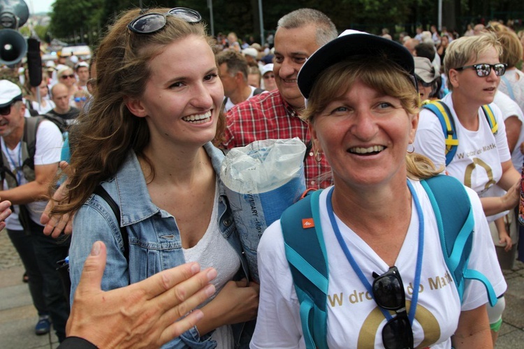 Powitanie 18. Pielgrzymki Czechowickiej na Jasnej Górze - 2019