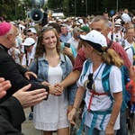 Powitanie 18. Pielgrzymki Czechowickiej na Jasnej Górze - 2019