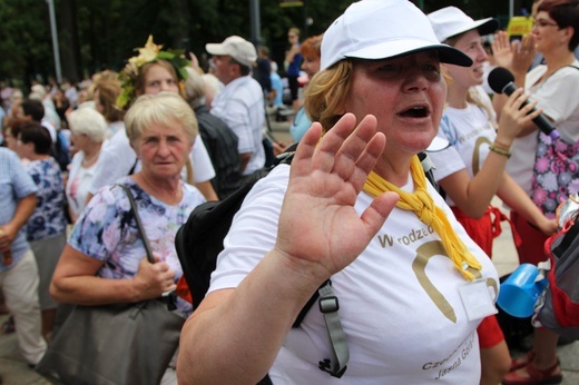 Powitanie 18. Pielgrzymki Czechowickiej na Jasnej Górze - 2019