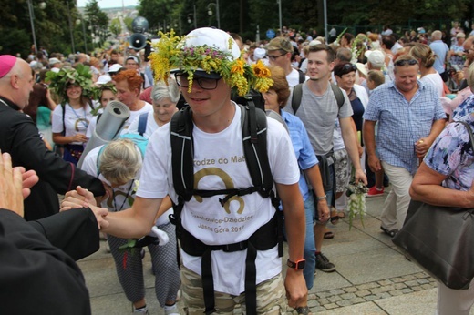 Powitanie 18. Pielgrzymki Czechowickiej na Jasnej Górze - 2019