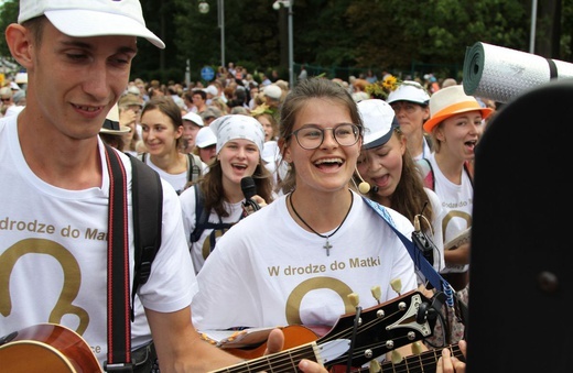 Powitanie 18. Pielgrzymki Czechowickiej na Jasnej Górze - 2019