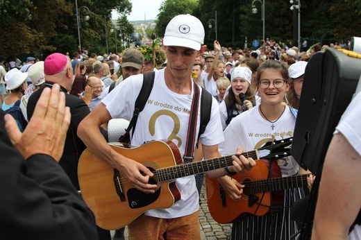 Powitanie 18. Pielgrzymki Czechowickiej na Jasnej Górze - 2019