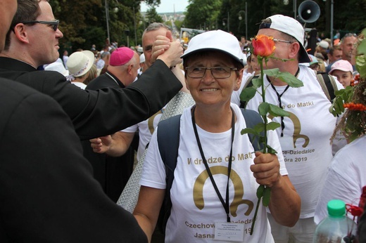 Powitanie 18. Pielgrzymki Czechowickiej na Jasnej Górze - 2019