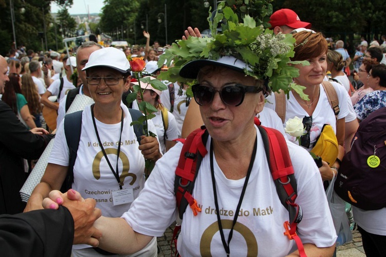 Powitanie 18. Pielgrzymki Czechowickiej na Jasnej Górze - 2019