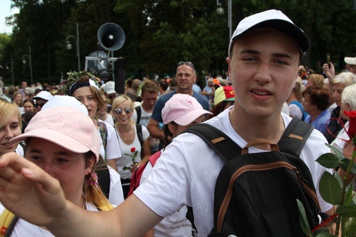 Powitanie 18. Pielgrzymki Czechowickiej na Jasnej Górze - 2019