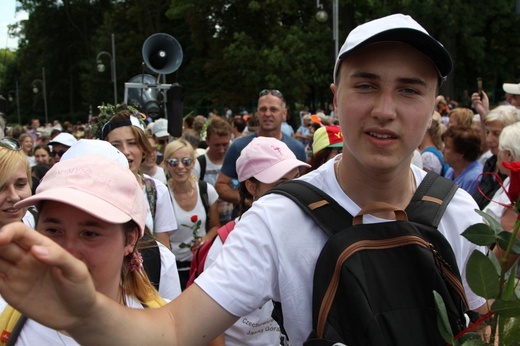 Powitanie 18. Pielgrzymki Czechowickiej na Jasnej Górze - 2019