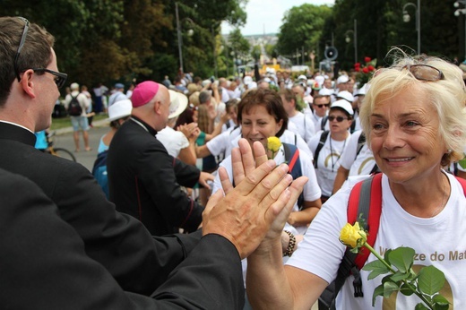 Powitanie 18. Pielgrzymki Czechowickiej na Jasnej Górze - 2019