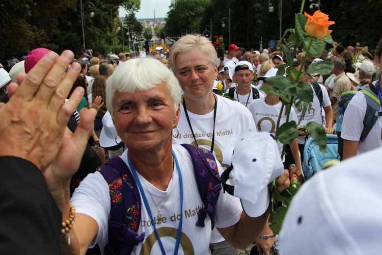 Powitanie 18. Pielgrzymki Czechowickiej na Jasnej Górze - 2019