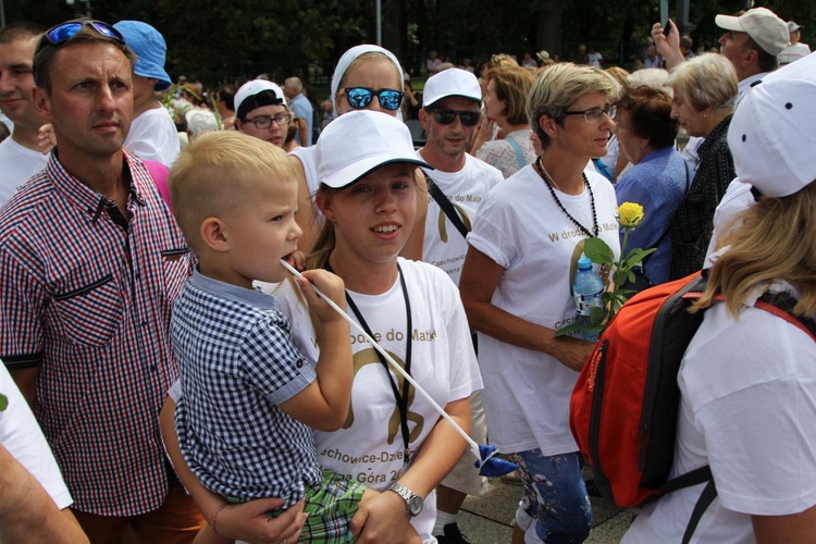 Powitanie 18. Pielgrzymki Czechowickiej na Jasnej Górze - 2019