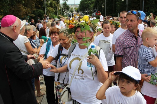 Powitanie 18. Pielgrzymki Czechowickiej na Jasnej Górze - 2019