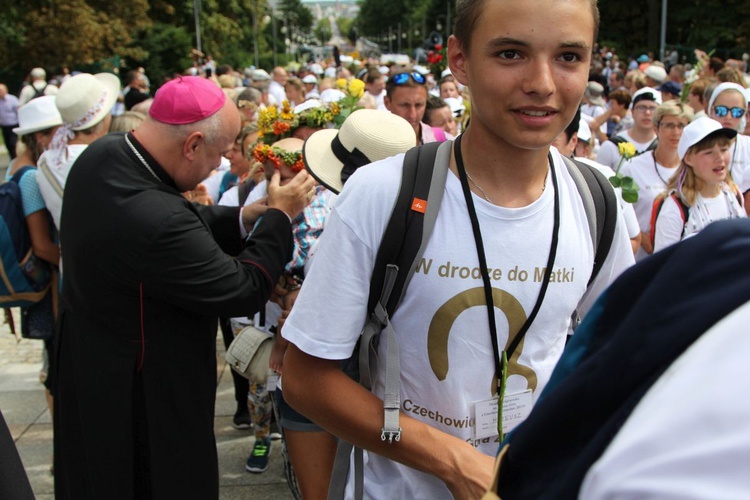 Powitanie 18. Pielgrzymki Czechowickiej na Jasnej Górze - 2019