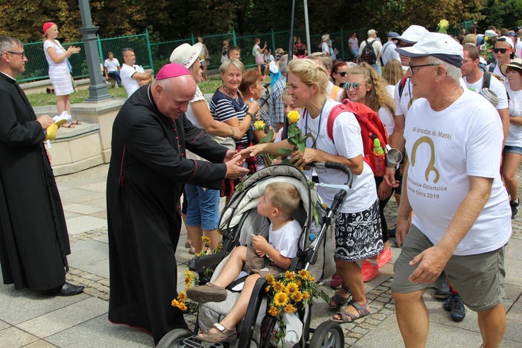 Powitanie 18. Pielgrzymki Czechowickiej na Jasnej Górze - 2019