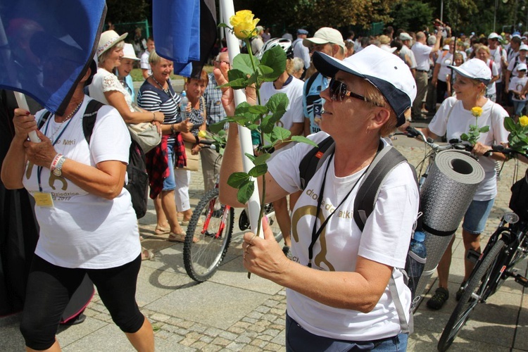 Powitanie 18. Pielgrzymki Czechowickiej na Jasnej Górze - 2019