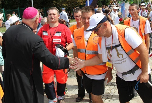 Powitanie 18. Pielgrzymki Czechowickiej na Jasnej Górze - 2019