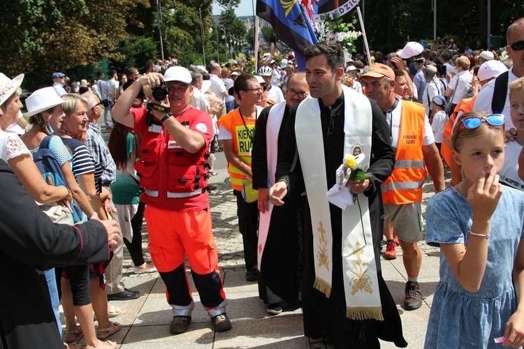 Powitanie 18. Pielgrzymki Czechowickiej na Jasnej Górze - 2019