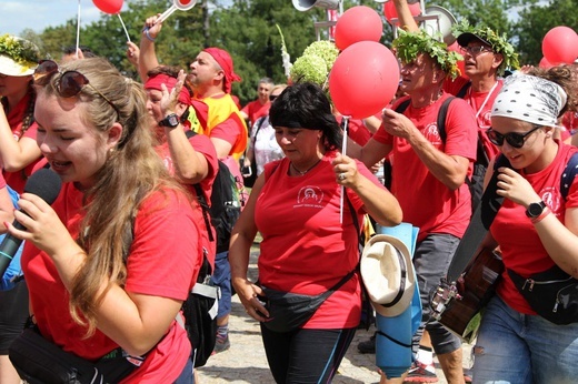 Powitanie 36. Pielgrzymki Oświęcimskiej na Jasnej Górze - 2019 - cz. 2