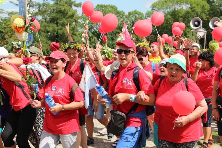 Powitanie 36. Pielgrzymki Oświęcimskiej na Jasnej Górze - 2019 - cz. 2