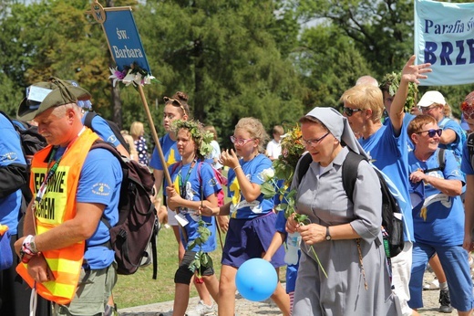 Powitanie 36. Pielgrzymki Oświęcimskiej na Jasnej Górze - 2019 - cz. 2