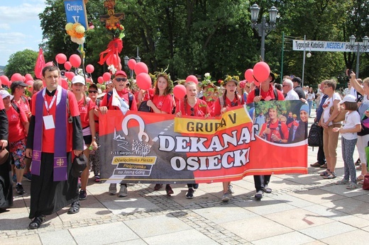 Powitanie 36. Pielgrzymki Oświęcimskiej na Jasnej Górze - 2019 - cz. 2