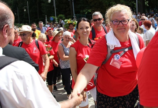 Powitanie 36. Pielgrzymki Oświęcimskiej na Jasnej Górze - 2019 - cz. 2