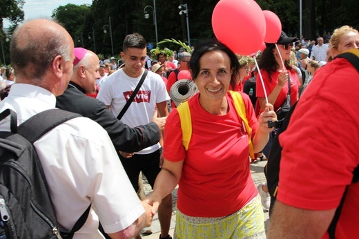 Powitanie 36. Pielgrzymki Oświęcimskiej na Jasnej Górze - 2019 - cz. 2