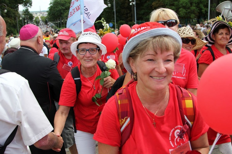 Powitanie 36. Pielgrzymki Oświęcimskiej na Jasnej Górze - 2019 - cz. 2