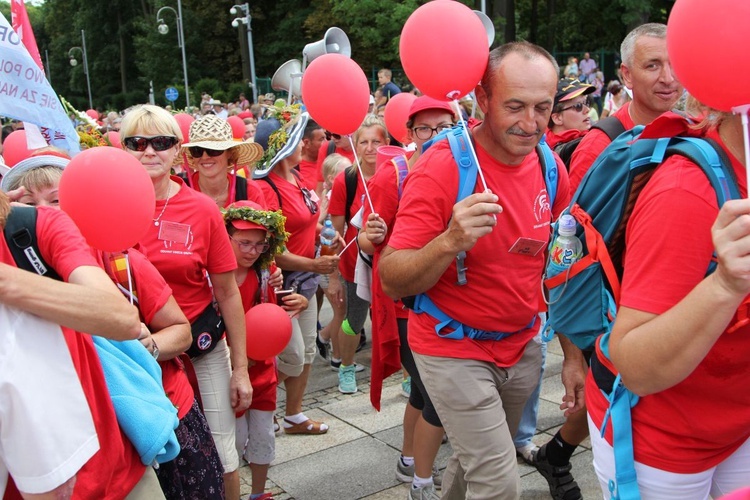 Powitanie 36. Pielgrzymki Oświęcimskiej na Jasnej Górze - 2019 - cz. 2