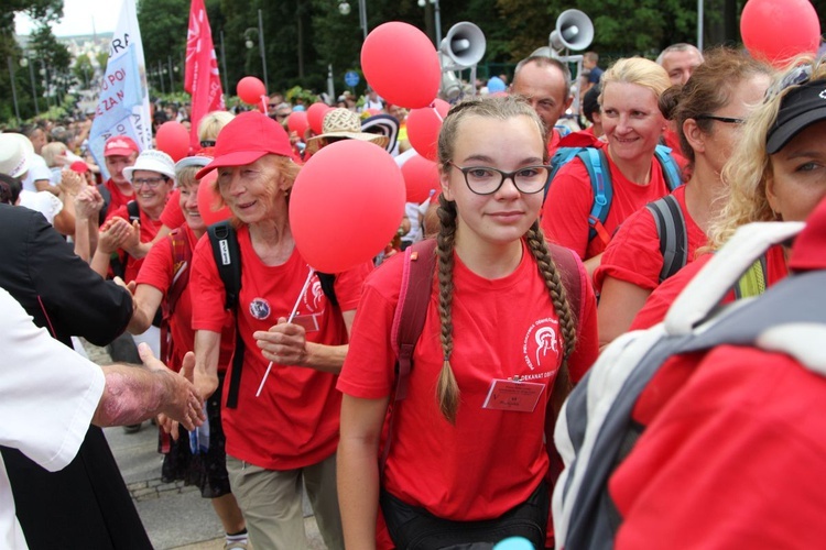 Powitanie 36. Pielgrzymki Oświęcimskiej na Jasnej Górze - 2019 - cz. 2