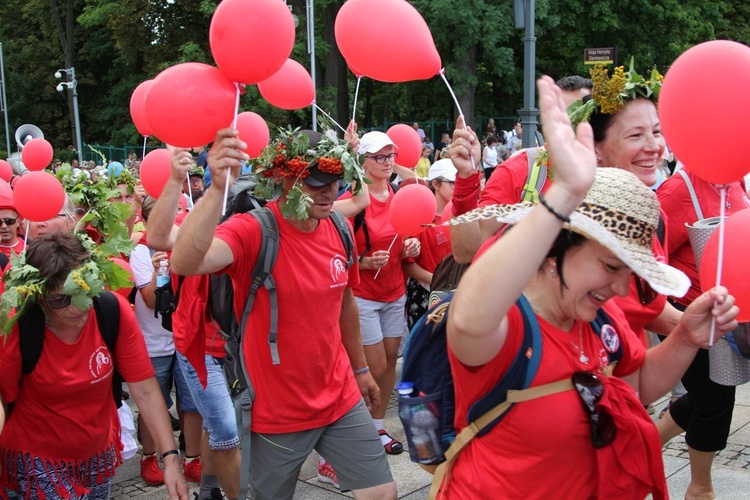 Powitanie 36. Pielgrzymki Oświęcimskiej na Jasnej Górze - 2019 - cz. 2