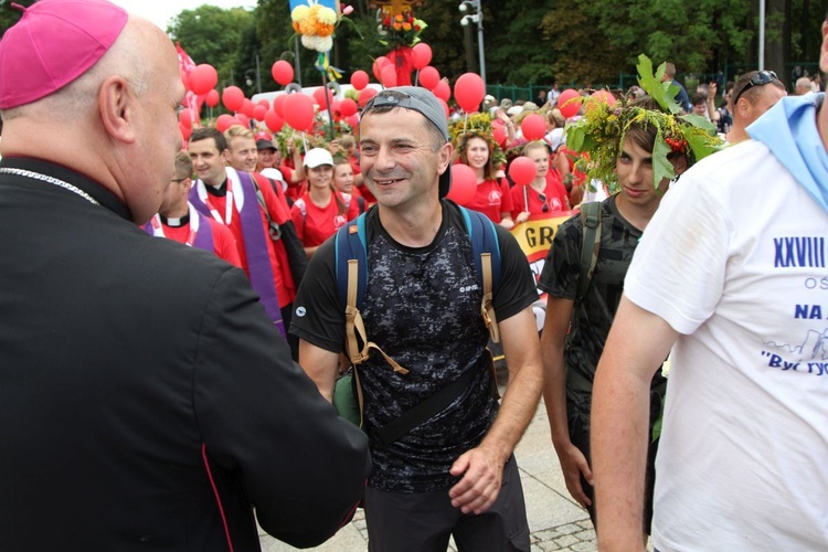 Powitanie 36. Pielgrzymki Oświęcimskiej na Jasnej Górze - 2019 - cz. 2