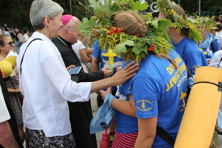 Powitanie 36. Pielgrzymki Oświęcimskiej na Jasnej Górze - 2019 - cz. 2