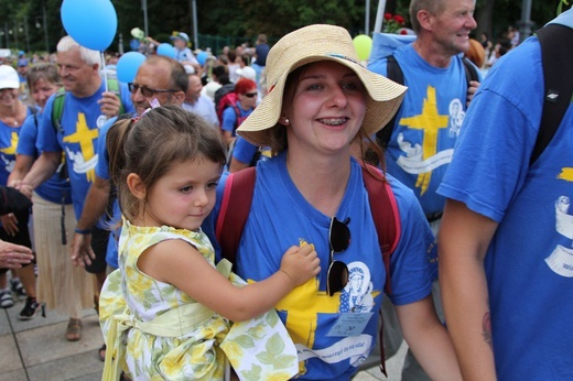 Powitanie 36. Pielgrzymki Oświęcimskiej na Jasnej Górze - 2019 - cz. 2