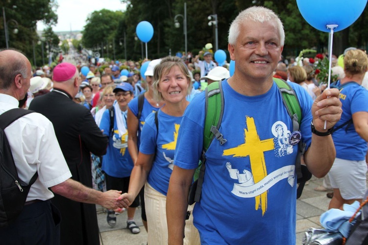 Powitanie 36. Pielgrzymki Oświęcimskiej na Jasnej Górze - 2019 - cz. 2