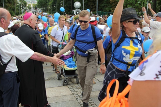 Powitanie 36. Pielgrzymki Oświęcimskiej na Jasnej Górze - 2019 - cz. 2