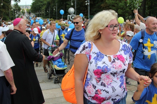 Powitanie 36. Pielgrzymki Oświęcimskiej na Jasnej Górze - 2019 - cz. 2