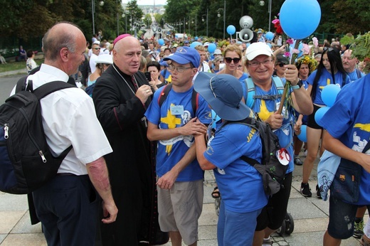 Powitanie 36. Pielgrzymki Oświęcimskiej na Jasnej Górze - 2019 - cz. 2
