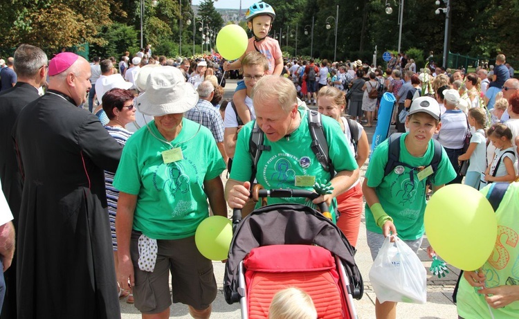 Powitanie 36. Pielgrzymki Oświęcimskiej na Jasnej Górze - 2019 - cz. 1