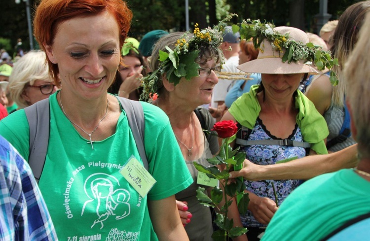 Powitanie 36. Pielgrzymki Oświęcimskiej na Jasnej Górze - 2019 - cz. 1