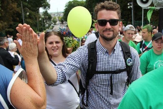 Powitanie 36. Pielgrzymki Oświęcimskiej na Jasnej Górze - 2019 - cz. 1