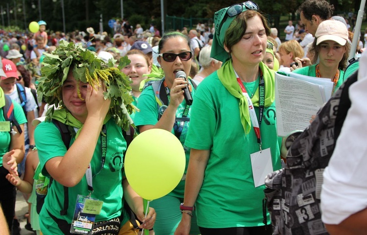 Powitanie 36. Pielgrzymki Oświęcimskiej na Jasnej Górze - 2019 - cz. 1