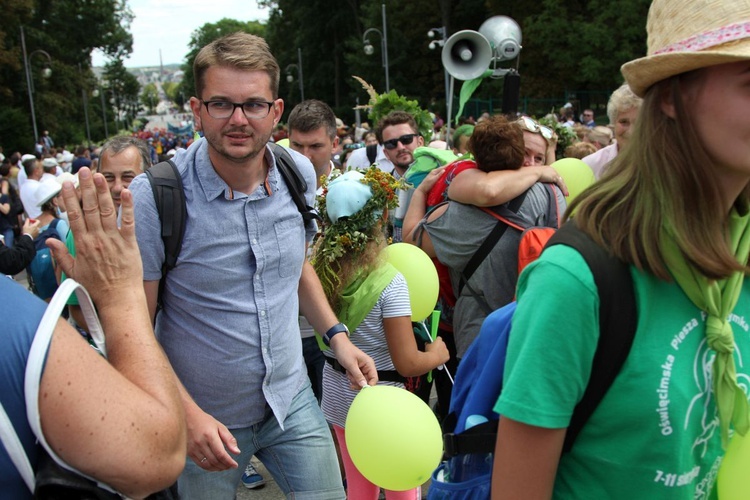 Powitanie 36. Pielgrzymki Oświęcimskiej na Jasnej Górze - 2019 - cz. 1